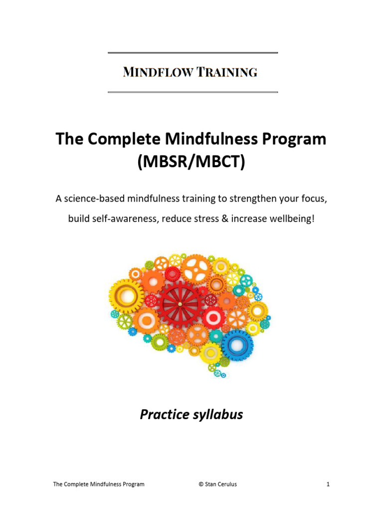 CMP+ +Practice+Syllabus | PDF | Mindfulness | Meditation