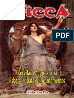 Wicca - Receitas Mágicas para Esbats. en Español, Sabats e Encantamentos (Eddie Van Feu)