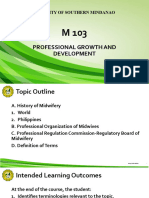 Professional Growth and Development: University of Southern Mindanao