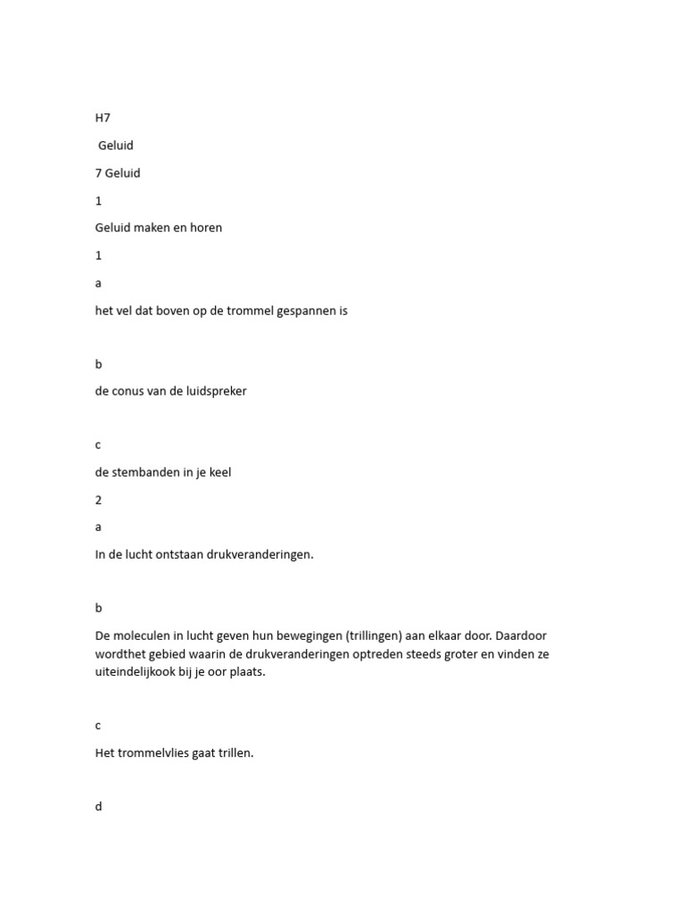 De Ligging Van de Duinen | PDF