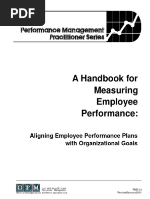 Management Human Resources Measure Employee Performance Handbook