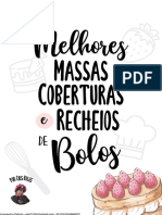 As Melhores Massas, Coberturas e Recheios de Bolo