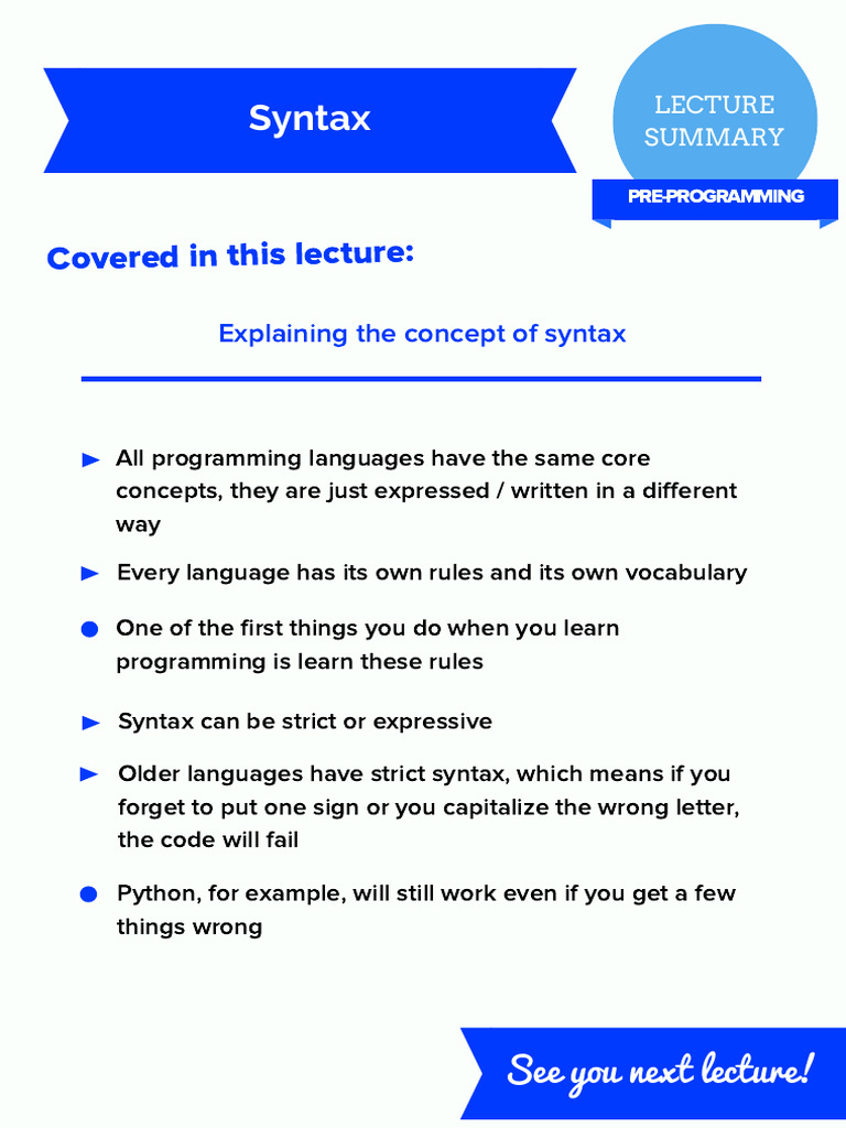 Cheat+Sheet+ +syntax | PDF