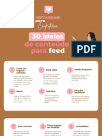 30 Ideias para FEED de Confeitaria