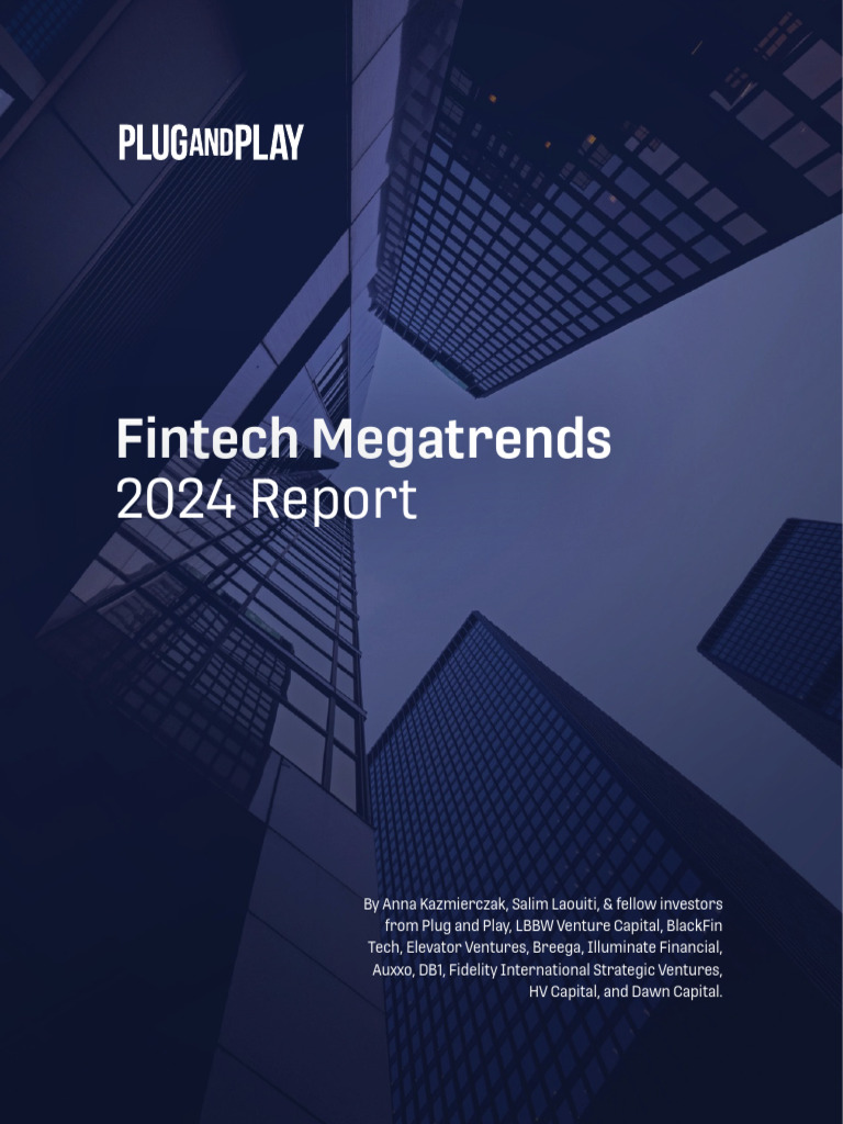 Fintech Megatrends Report 2024 PDF Corporate Finance Venture