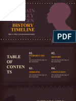 African American History Timeline XL by Slidesgo