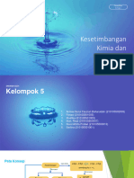 Kelompok 5 (Reviu Kurikulum) Kesetimbangan Kimia Dan Kelarutan