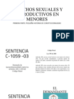 Derechos Sexuales y Reproductivos en Menores