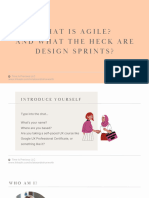 What Is Agile and What The Heck Are Design Sprints