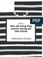 Valentina Osses We-All-Sing-The-Same-Song-All-The-Time