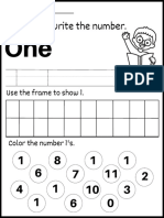 Numbers Tracing 14