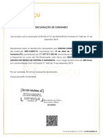 Declaração de Cursando - EDUCA MINAS - ROSTAN CORRÊA DA MOTA - EDUCAÇÃO DE JOVENS E ADULTOS EM ENSINO DE HISTÓRIA E GEOGRAFIA