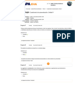 (SOCIOLOGIA) Cuestionario de Autoevaluación, Unidad V