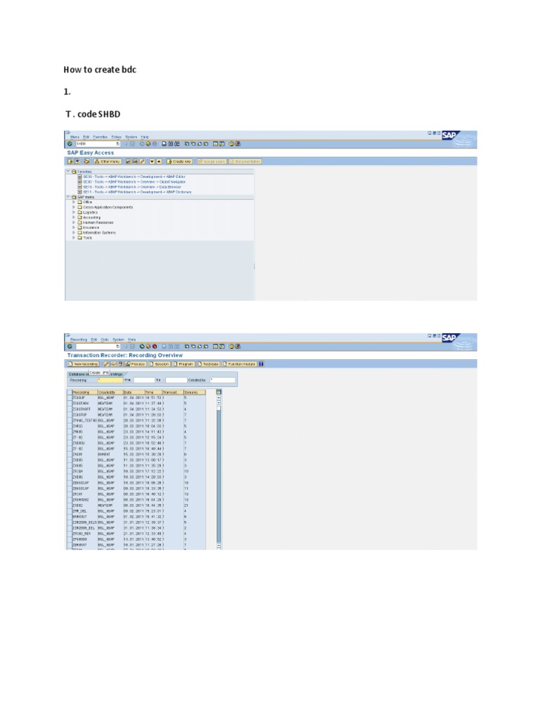 How To Create BDC | PDF | Computers | Technology & Engineering