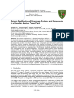 Seismic Qualification of Structures Syst