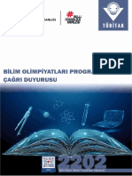 Bilim Olimpiyatları Programı Çağrı Duyurusu