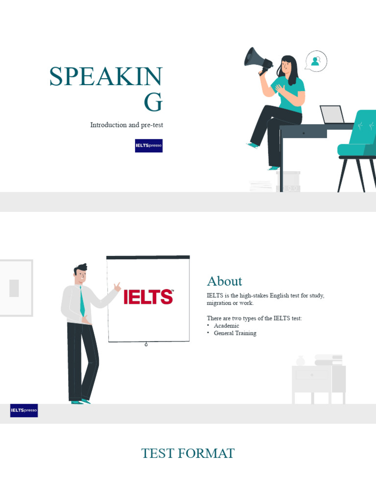Intro Speaking Pdf International English Language Testing System
