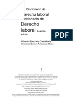Diccionario de Derecho Laboral