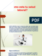 Como Esta Tu Salud Laboral