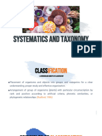 Lecture2 Systematics and Taxonomy