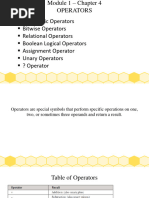 Java Module 1 Chapter 4