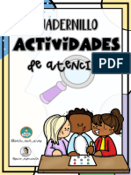 Cuadernillo Actividades de Atención