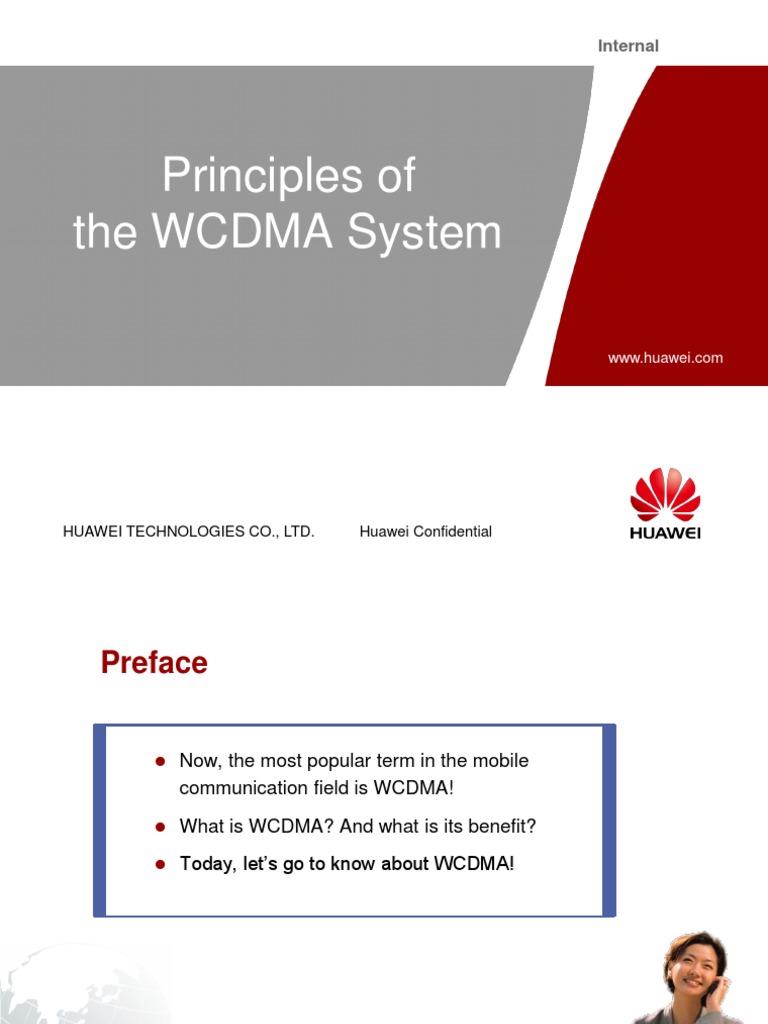 Principles of The WCDMA System: Internal | PDF
