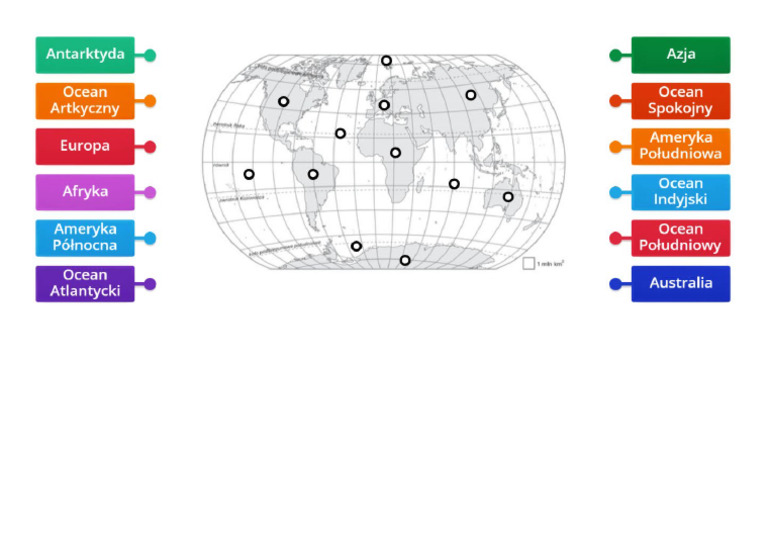 Kontynenty I Oceany Test Online 2023.03 Geografia Kontynenty Oceany Test | PDF