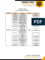 Rundown Closing QLF 24