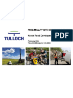 01-22-0693 Korah RD Development Stormwater Management Report - Title Page-2024