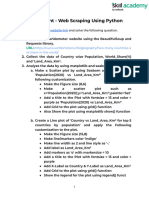 Assignment - Web Scraping Using Python