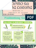 Filipino Sa Piling Larang Q3 - Module 4 Output
