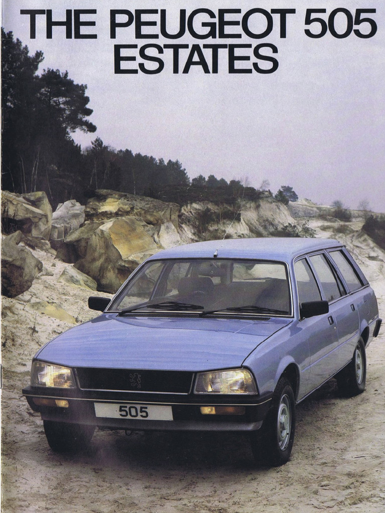 Peugeot 505 Break 1982 UK | PDF