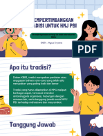 Mempertimbangkan Tradisi Untuk HMJ PBI