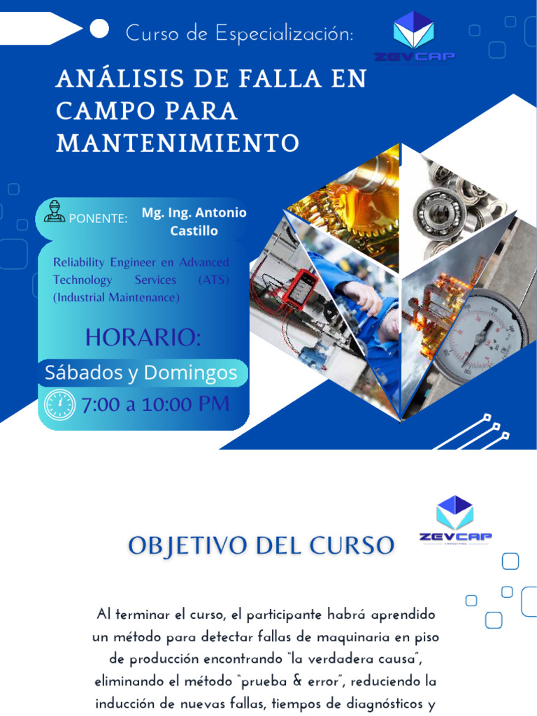 Análisis De Falla En Campo Para Mantenimiento Pdf