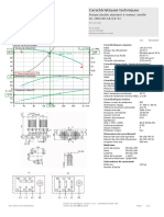 Caractéristiques Techniques: Pompe Double Standard À Moteur Ventilé DL 100/160-18,5/2-S1