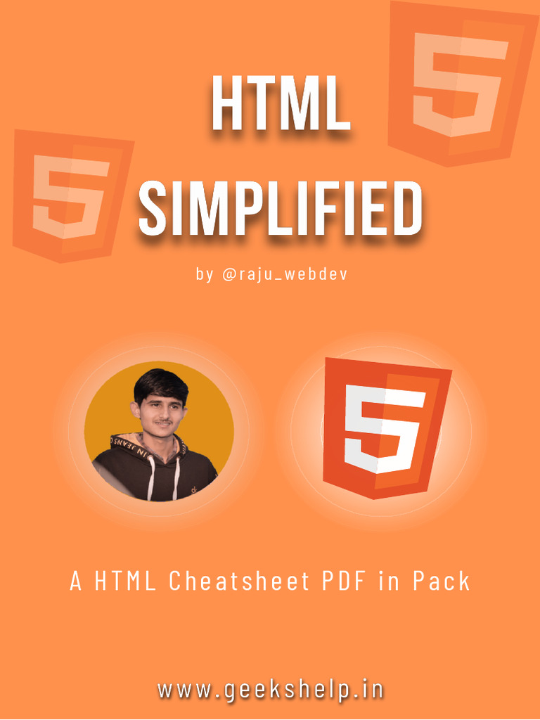 HTML Simplified PDF | PDF