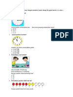 Soal Sts 2 Kelas 1 MTK A. Pilihlah Jawaban Yang Benar Dengan Memberi Tanda Silang (X) Pada Huruf A, B, Atau C