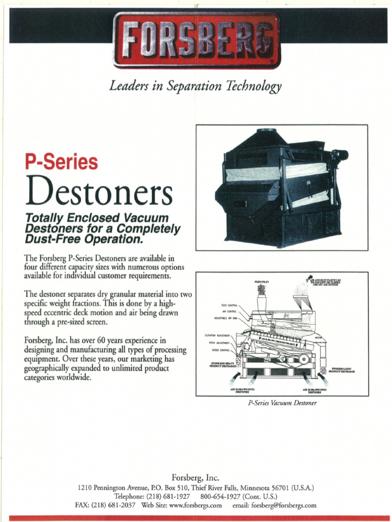 Manual P10 - Forsberg | PDF