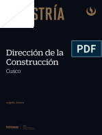 UPC Malla Curricular - Dirección de La Construcción - Cusco