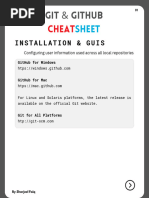 Git & GitHub Cheat Sheet