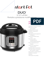 Instant Pot Duo Manuale Italiano