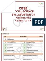 9 Syllabus 2024 Social Science