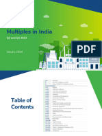 Industry Multiples in India Report 2023 22nd Edition
