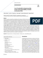 Assessing The Performance of Sustainable Entrepreneurship and Environmental Corporate Social Responsibility Revisited Environmental Nexus From Business Firms