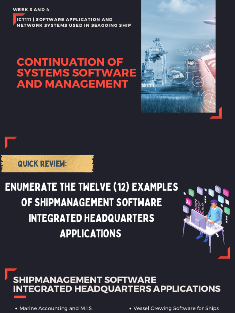 Week 4 Systems Software and Management 37 59 | PDF