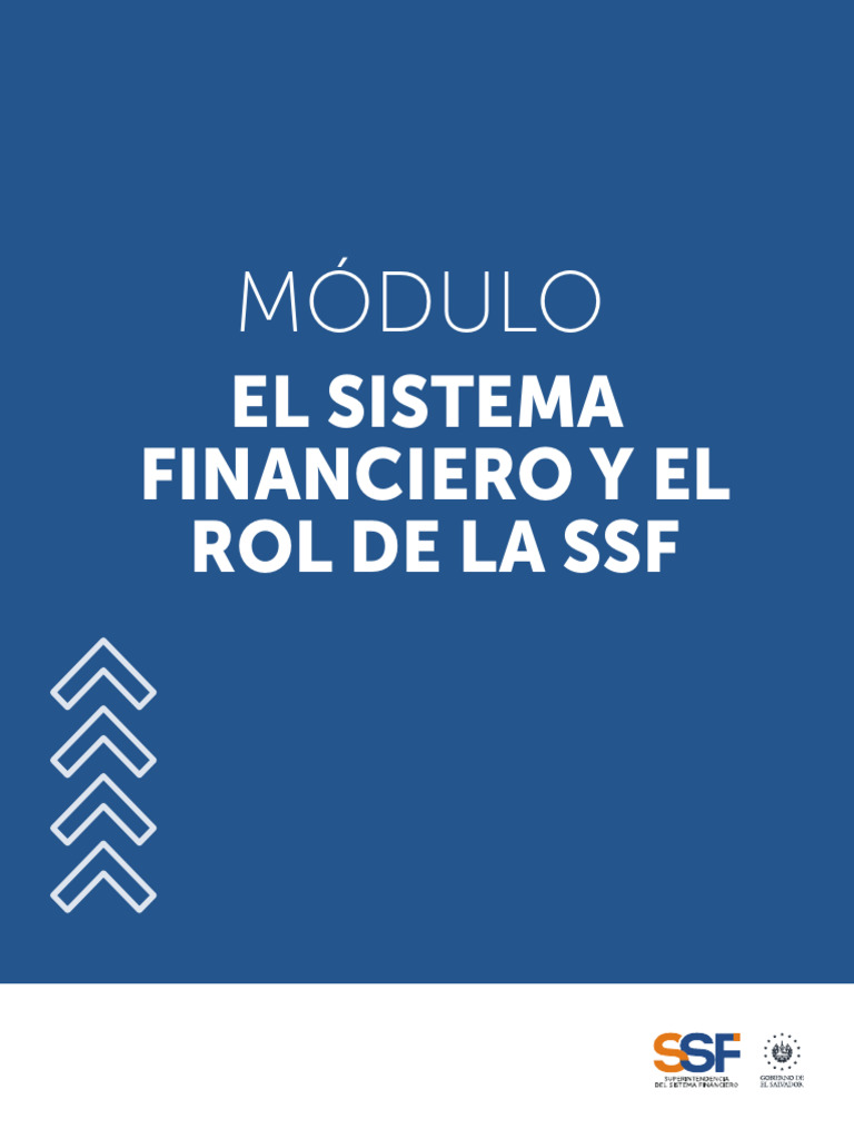 Ebook 2 El Sistema Financiero Y El Rol De La Ssf Pdf