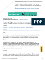 Tiempo Prequirúrgico y Factores Asociados Como Predictores de Apendicitis Aguda Perforada - Un Estudio de Cohorte Prospectivo en Un Hospital Pediátrico Docente de Colombia - PMC