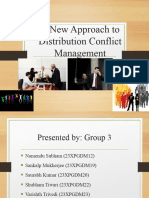 Group 3 - Distribution Conflict Management - SDM