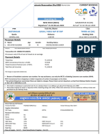 Ndls NJP SF Exp Third Ac (3A) : Current Booking Electronic Reserva On Slip (ERS) Current Booking